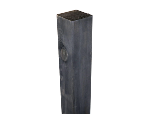 90x90 mm Kreuzholzpfosten Basaltgrau 1,60 m VE = 055