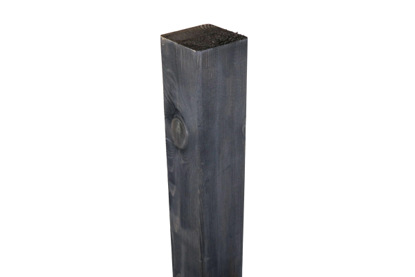 90x90 mm Kreuzholzpfosten Basaltgrau 1,00 m VE = 055