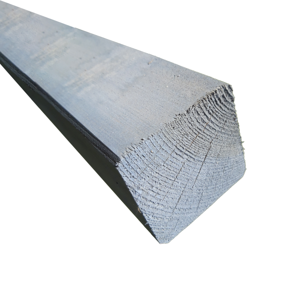 90x90 mm Kreuzholzpfosten Grau 1,60 m VE = 055