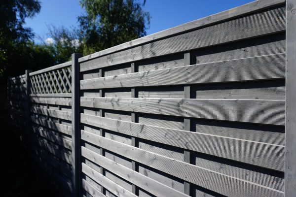 Madras Dichtzaun Fichte Grau 100x180 cm VE = 006 – Bild 5