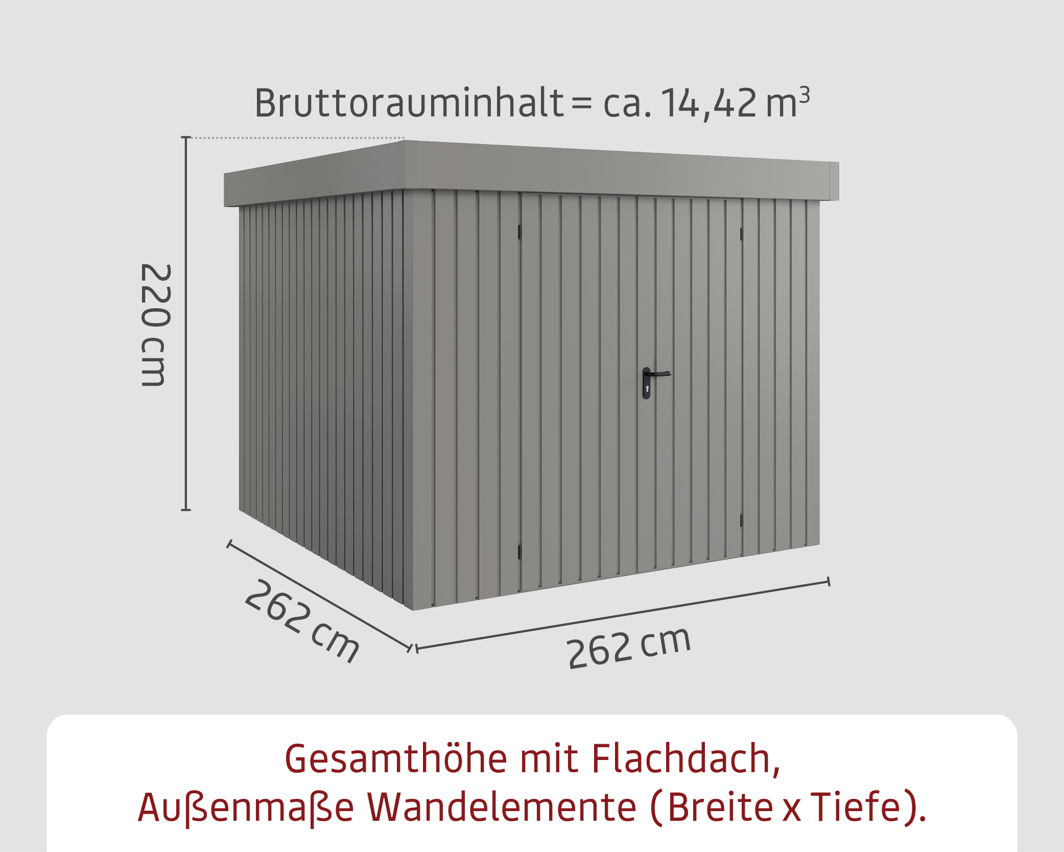 ZFD-10-DT-262x262cm /RAL9016/RAL9007 – Bild 3