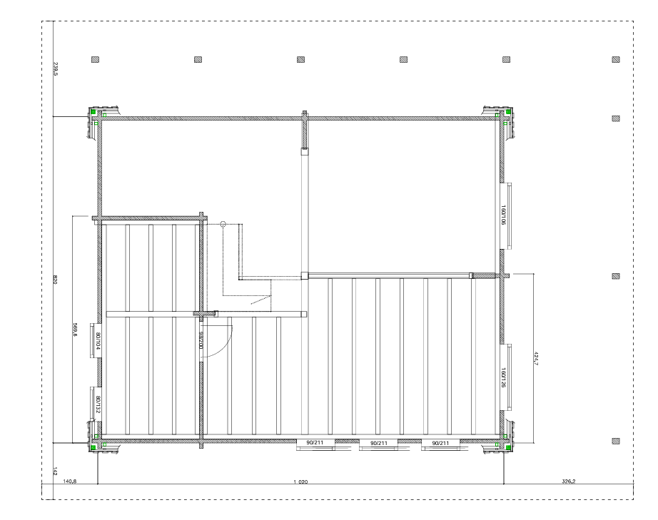 Office /820x1020cm – Bild 11