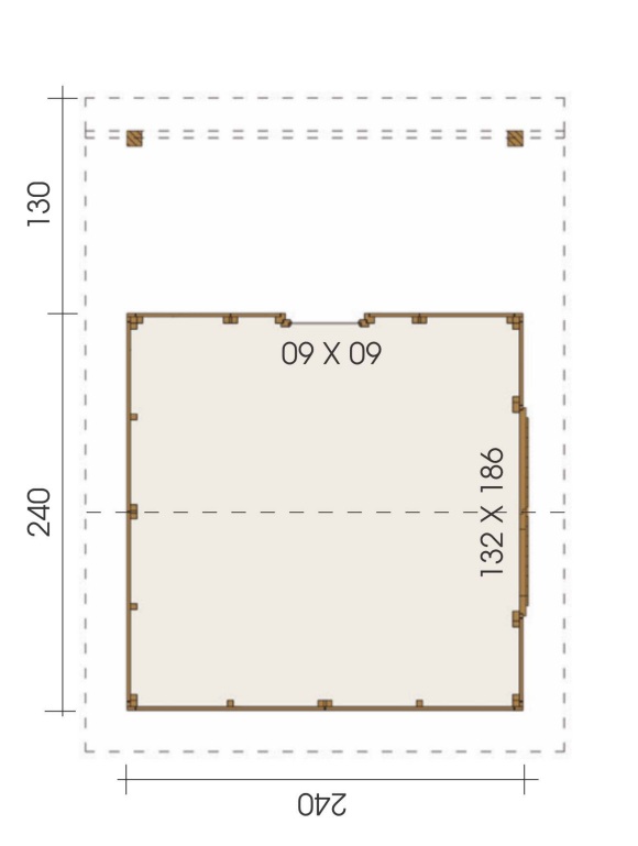 MH2 2424 S + 130 SD /240x240cm – Bild 3