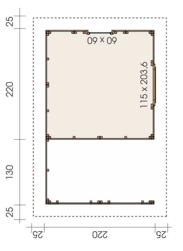 MH1 2222 P + 130 AN /220x220cm – Bild 3
