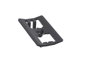 megawood® V2A Clip, schwarz – megawood® Edelstahl-Clip VE50 geschwärzt – für alle megawood® Dielen 1 VE = 50 Clipse inkl. 50 Schra
