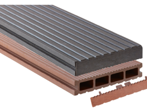 GREEN PLANK Endkappen – FARBTON: Coffee Brown - Kaffeebraun VE = 25 Stück