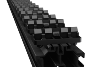 grad® UK PR39-124 – Alu-Unterkonstruktion – schwarz lackiert – mit 64 Clips für 32 Dielen mit 120 mm' Artikel-Nr.:1602