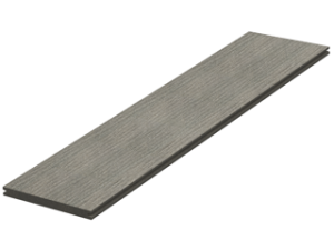 megawood® PREMIUM JUMBO Diele – basaltgrau – Barfußdielen – Massivprofil