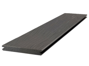 megawood® PREMIUM JUMBO Diele – schiefergrau – Barfußdielen – Massivprofil