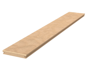 megawood® DELTA Diele – ingwer – Sichtseite mit wasserableitender Geometrie durch eingeprägtem Höhenrelief *** BITTE BEACHTE