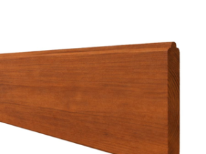 TMT Radiata N&F-Pro NORDSTRAND – Einzelprofil aus thermisch mod. Radiata Kiefer zur indiv. Ergänzung. N&F-Profil 20×142 mm – gebürste