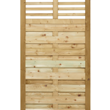 Rankzaun Amrum – nord. Fichte Kesseldruckimprägniert grün – Rahmen 42 x 68 mm gehobelt – Lamellen 8 x 95 mm glatt geh