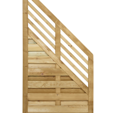 Rankzaun Amrum – nord. Fichte Kesseldruckimprägniert grün – Rahmen 42 x 68 mm gehobelt – Lamellen 8 x 95 mm glatt geh