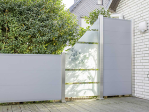 System ALU XL Zaun-Set Silber