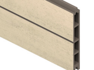 System WPC Einzelprofil Sand