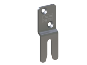Elementhalter Edelstahl T2166