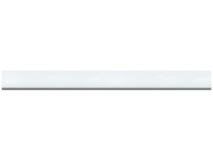 System Dekorprofil Mattglas Si – Set bestehend aus einem 6 mm starkem Kunststoff – inkl. Dekorprofil-Adapter Silber. Abmessung: 178 x