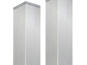 VivaView® Torpfosten-Set Silb