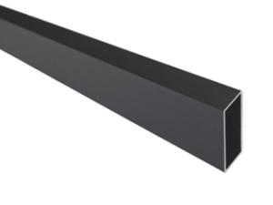 Nordstrand Alu-RhomEinz.Profil – VivaView® NORDSTRAND Alu-Rhombus-Einzelprofil pulverbeschichtet – Farbton: Anthrazit Maße: 20 x 72 x
