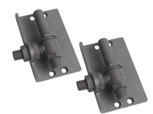 Nordstrand Kloben f. Tor 2D – 2 dimensionaler Kloben inklusive Platte zum verschrauben. Verwendung mit VivaView® Nordstrand Torrah