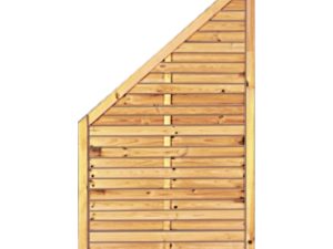 Lamellenzaun-ECKE 100 x 180/90 cm
Rahmen 34/54 mm