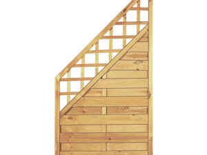 Maxi-Massiv-Ranki-ECKE 90 x 180/90 cm
Rahmen 45/45 mm, kdi grün
Lamellen geriffelt & geschraubt