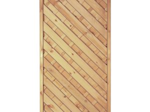 Maxi-Diagonal 1  90 x 180 cm
Rahmen 45/45 mm, kdi grün
Lamellen geriffelt & geschraubt