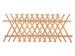 Jägerzaun 250 x 80 cm
Latten 55 mm, kdi braun
ohne Querriegel