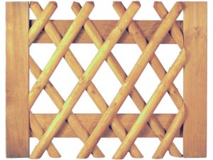 Jägerzaun Tor 100 x 80 cm
Latten 55 mm, kdi braun
ohne Beschlag, ohne Pfosten