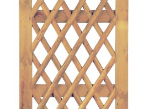 Jägerzaun Tor 100 x 120 cm
Latten 55 mm, kdi braun
ohne Beschlag, ohne Pfosten