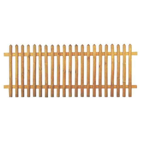 Senkrechtzaun 250 x 100 cm
Latten 55 mm, kdi braun