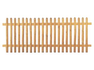 Senkrechtzaun 250 x 150 cm
Latten 55 mm, kdi braun