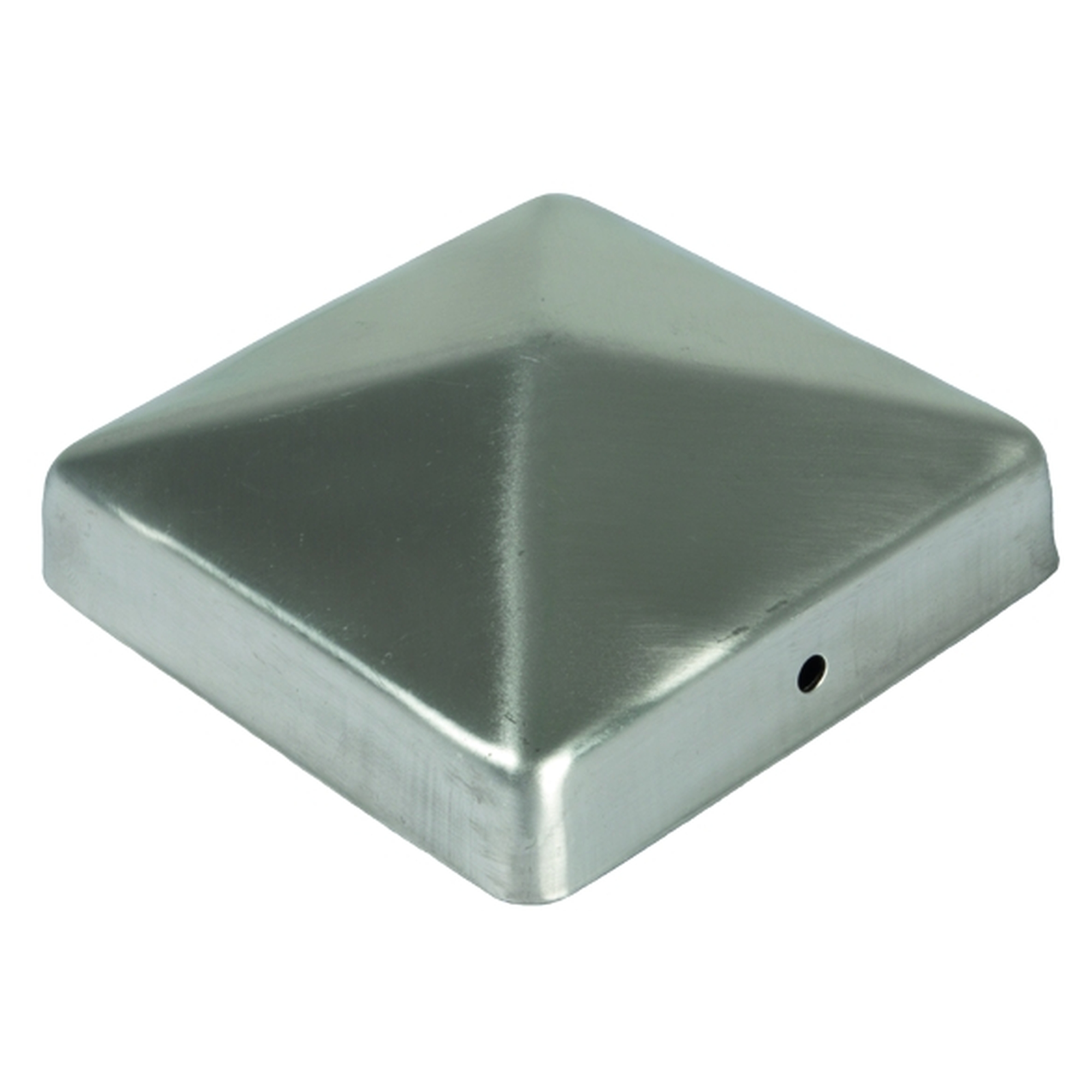 Pfostenabdeckung aus Metall 9 x 9 cm
Pyramide Edelstahl