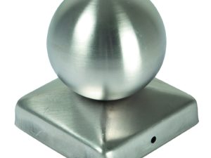 Pfostenabdeckung aus Metall 9 x 9 cm
Kugel Edelstahl