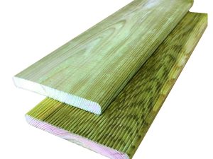 Konstruktionsholz
19 x 145 x 2000 mm, kdi grün
1-seitig geriffelt