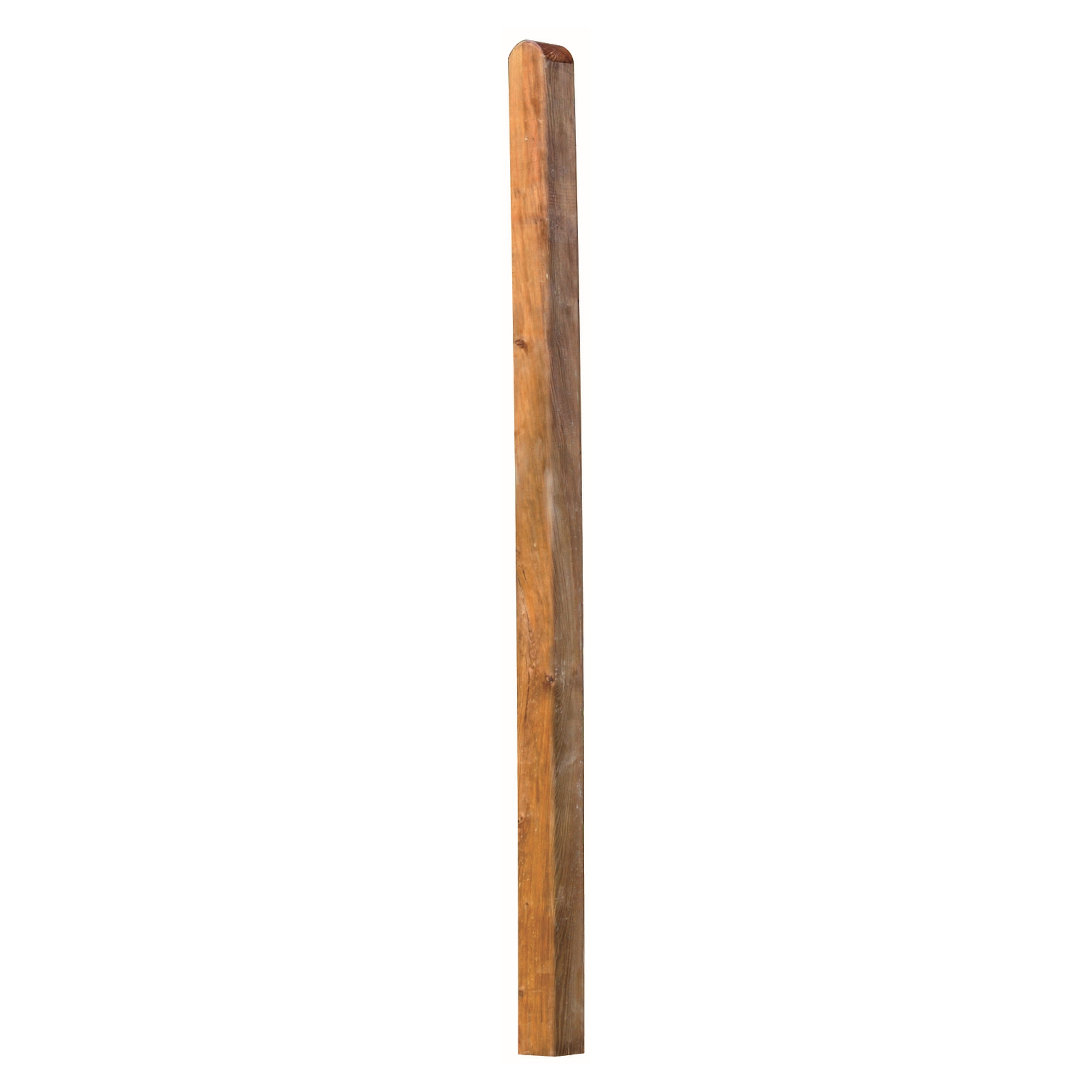 Pfosten BRAUN Kopf gerundet
9 x 9 x 110 cm, kdi-braun
allseitig glatt