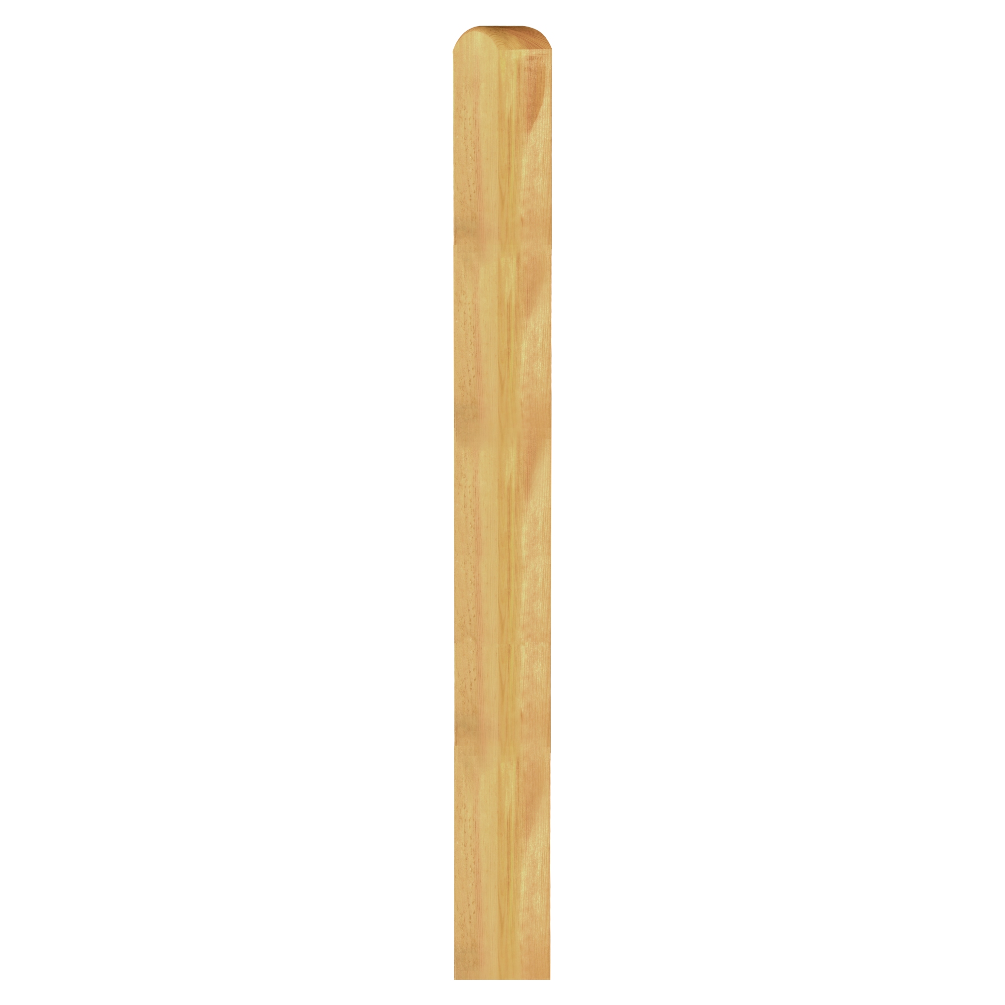 Pfosten Kopf gerundet
7 x 7 x 90 cm, kdi-grün
allseitig glatt
