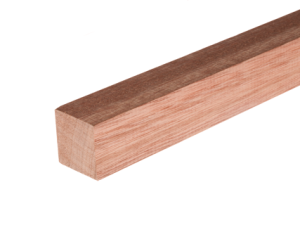 Meranti-Rohlinge, 40 x 40 mm,