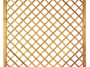 Avantgarde-Serie Diagonal-Rankgitter 
180 x 180 cm, MW 10 x 10, kdi-grün 
Rahmen 45/68 mm, Gitter geklammert