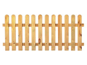 HEIKO-Gartenzaun gerade
180 x 60 cm, kdi-grün
Latten 20/90 mm, glatt; Riegel 25/70 mm