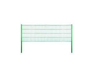 COMO Doppelstabmatte RAL 6005 grün
2500 x  630 mm 
MW 200/50, Stäbe 6/5/6 mm
