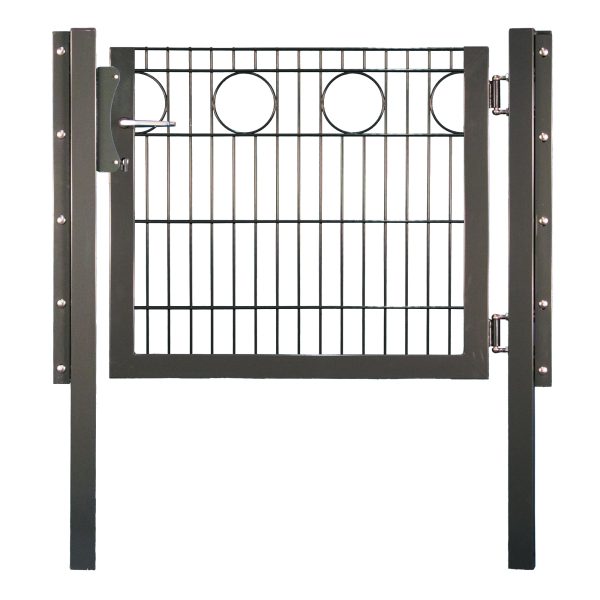 RONDO Einzeltor RAL 7016 anthrazit
1000 x 1000 mm
inkl. Bfosten und Beschägen