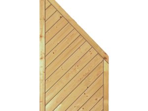 CLASSIC-Serie-Diagonal ECKE
90 x 180/90 cm, ECKE
Rahmen 40/70 mm, Profilbretter 16/118 mm