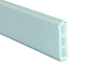 Kunststoff-Distanzleiste für SDPSTABILO/ VERTICA/ POLY BREITKAMMER3000 mm, grau 16 mm