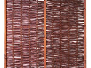 FOGO Weidengeflechtzaun
180 x 180 cm
mit Rahmen und Strebe