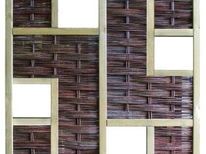 LABO-3D Weidengeflechtzaun
180 x 180 cm, 4 Fenster
Rahmen 70 x 35 mm