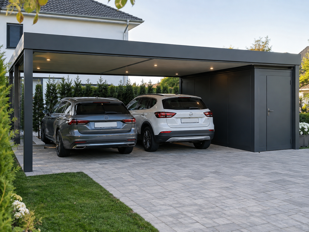Aluminium als Carport Material