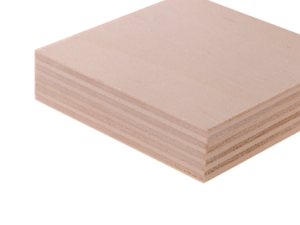 Pappel Sperrplatte 100% PEFC – Qualität II/III – 7-fach – Verleimung gem. EN636-Klasse 2 E1 (E0