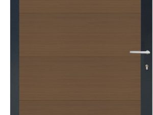 MAX-XL-Tor-Komplettset
90 x 173 cm, Füllung teak
Rahmen anthrazit
