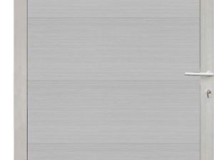 MAX-Tor-Komplettset90 x 173 cm, Füllung antiqueRahmen silber